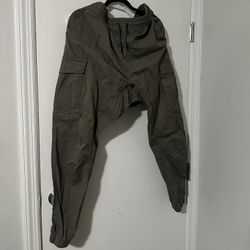 XL H&M Cargo Pants Olive Green 