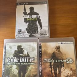 Original Call Of Duty modern warfare trilogy on PS3