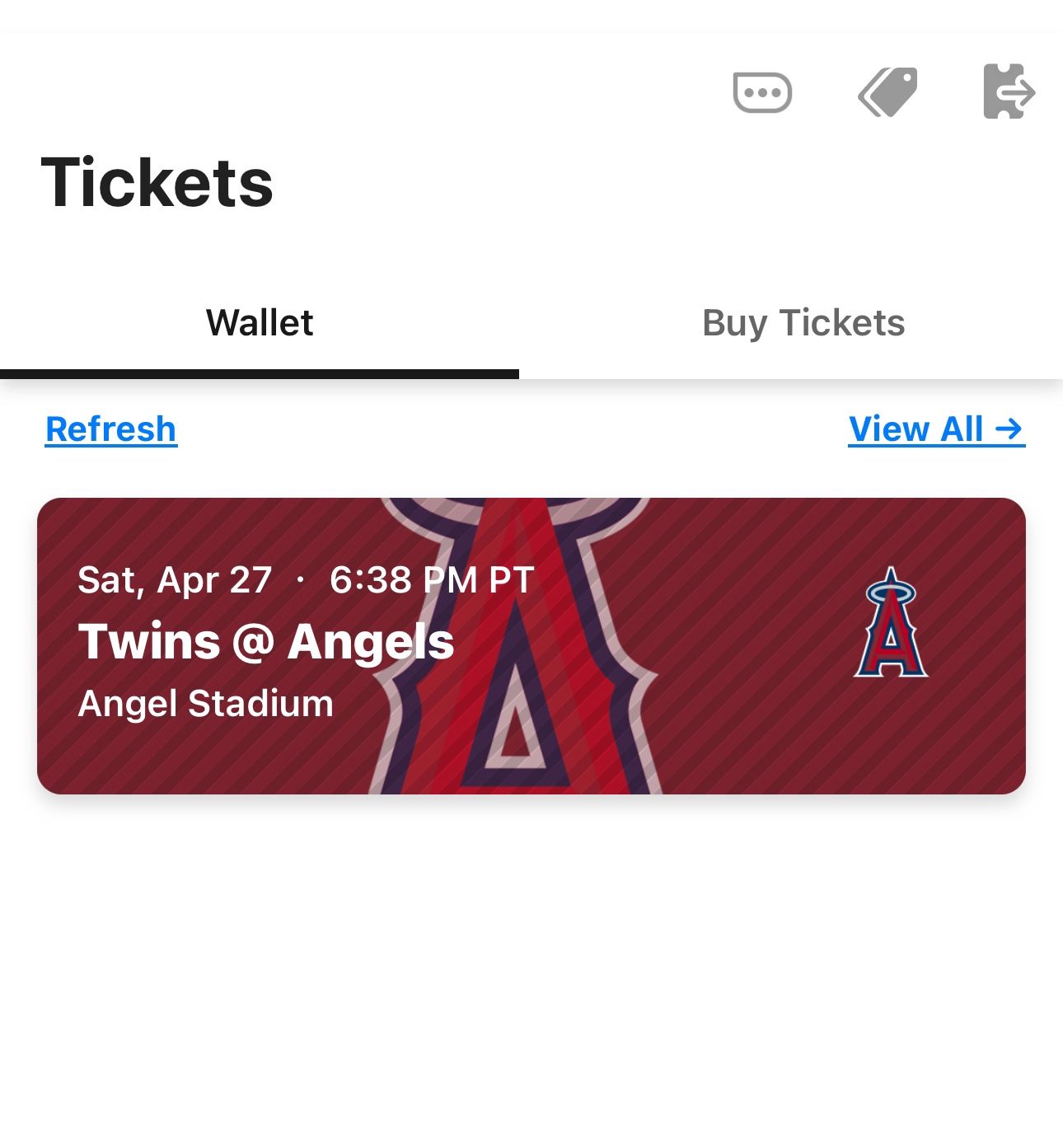 Minnesota Twins vs Los Angeles Angels - Saturday April 27 - Star Wars Weekend - Rally Monkey