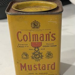 Colman's Mustard Tin