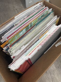 Huge lot of scrapbooking paper, stickers 12x12