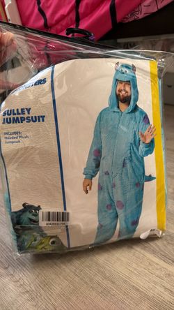 Disney Pixar Monsters Inc Sulley Jumpsuit Costume