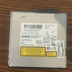 Compaq DVD-ROM Drive (GDR-8081N) Vintage internal optical drive for older laptops or compact PCs.
