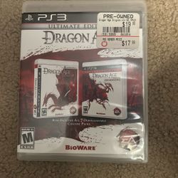 Dragon Age Ultimate Edition PS3 Game