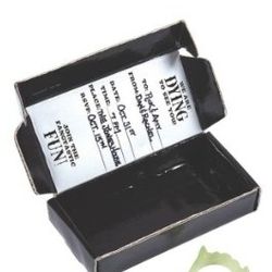 New 12 Packs Of Coffin Invitation 