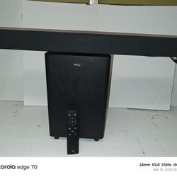 TCL Alto+ 2.1 Soundbar W/ wireless Sub