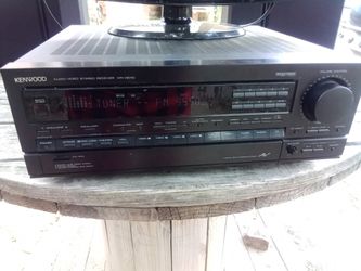 KENWOOD KR-V9010 HIGH CURRENT 130WPC STEREO RECEIVER, ONKYO DX-C220 6 DISCS CD PLAYER WITH REMOTE $400 FINAL PRICE READ DESCRIPTION