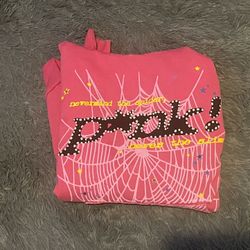Pink Spider Hoodie 