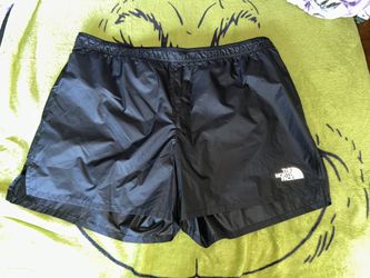 The North Face Black Shorts sz XL Men New elastic waistband elastic at drawcord