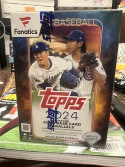 2024 Fanatics TOPPS Update Baseball Blasters!!!