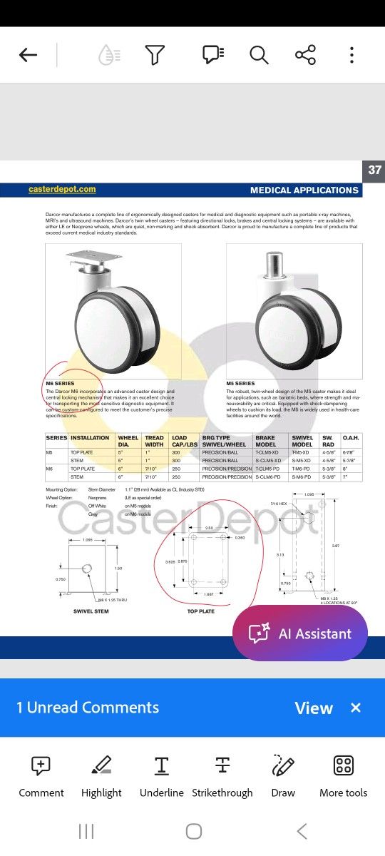 Casters