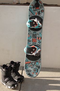 Burton GROM Snowboard Set