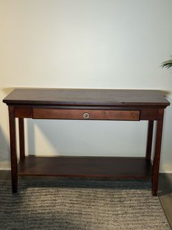 media console table