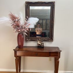 Hallway Table And Mirror 