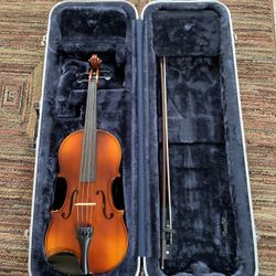 Strobel Violin ML-85 Student Series 4/4 Size with Case & Bow