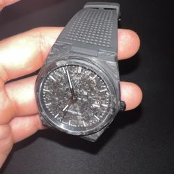 Tissot PRX Carbon 40mm With Rubber Band