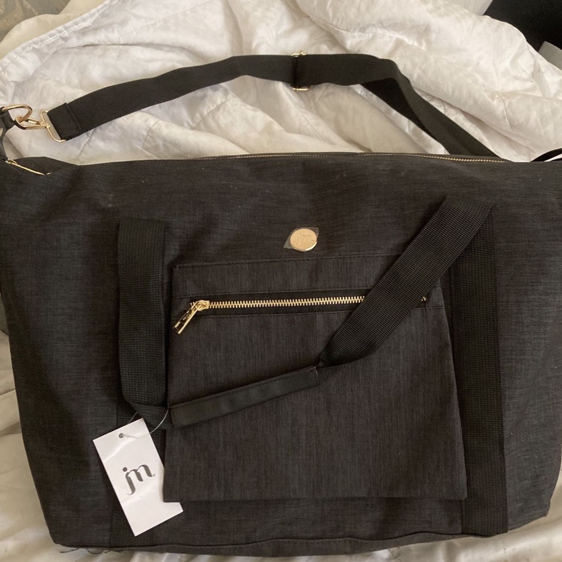 Brand New Jessica Moore Textured black tote bag with matching wallet plus  dustbags for Sale in Sacramento, CA - OfferUp