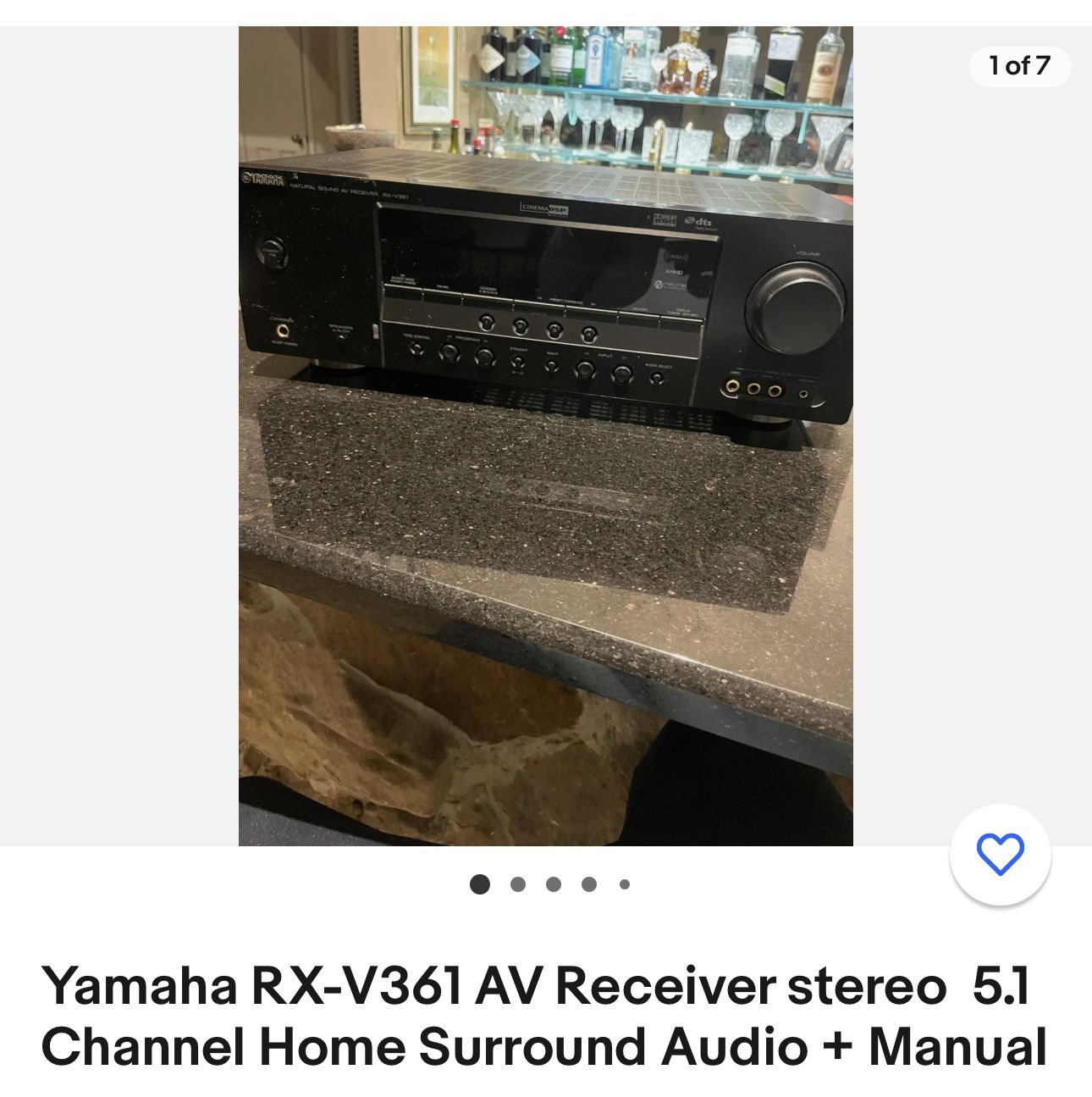Yamaha RX-V361 Receiver