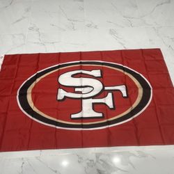 49ers Flag 5 By 3 Ft