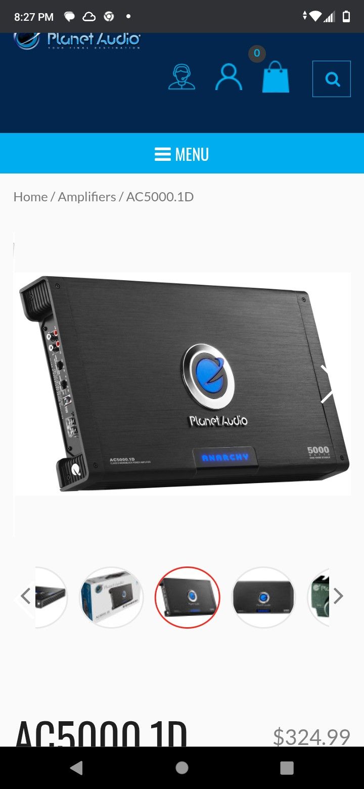 Like New Planet Audio Mono Block 5000 Watts Amp $50obo