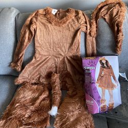 Fox Halloween Costume Size 8-10