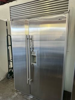 Subzero built in refrigerator 48”W