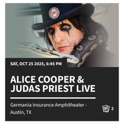 Judas Priest and Alice Cooper