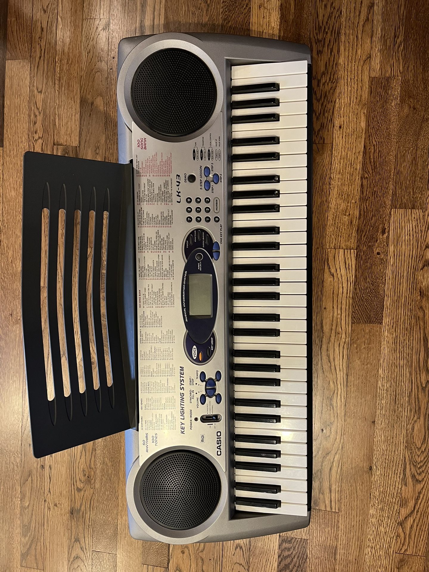 Casio Midi Keyboard LK – 43 With Stand