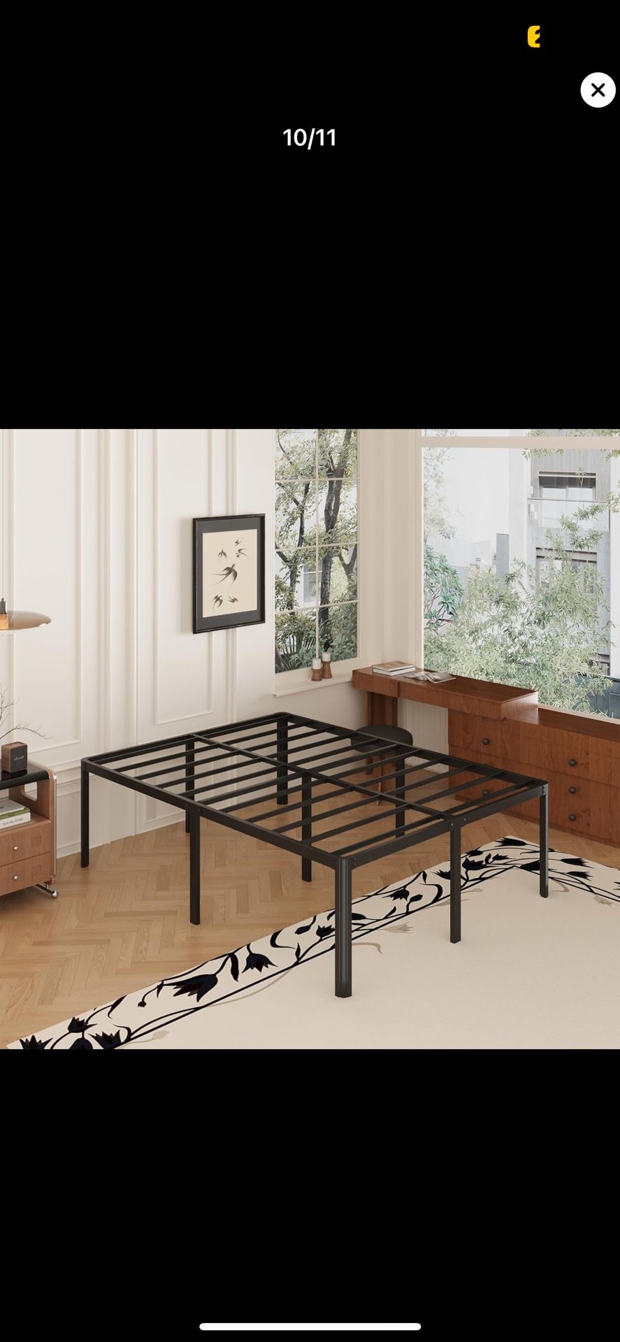 Full Size Bed Frame 24”
