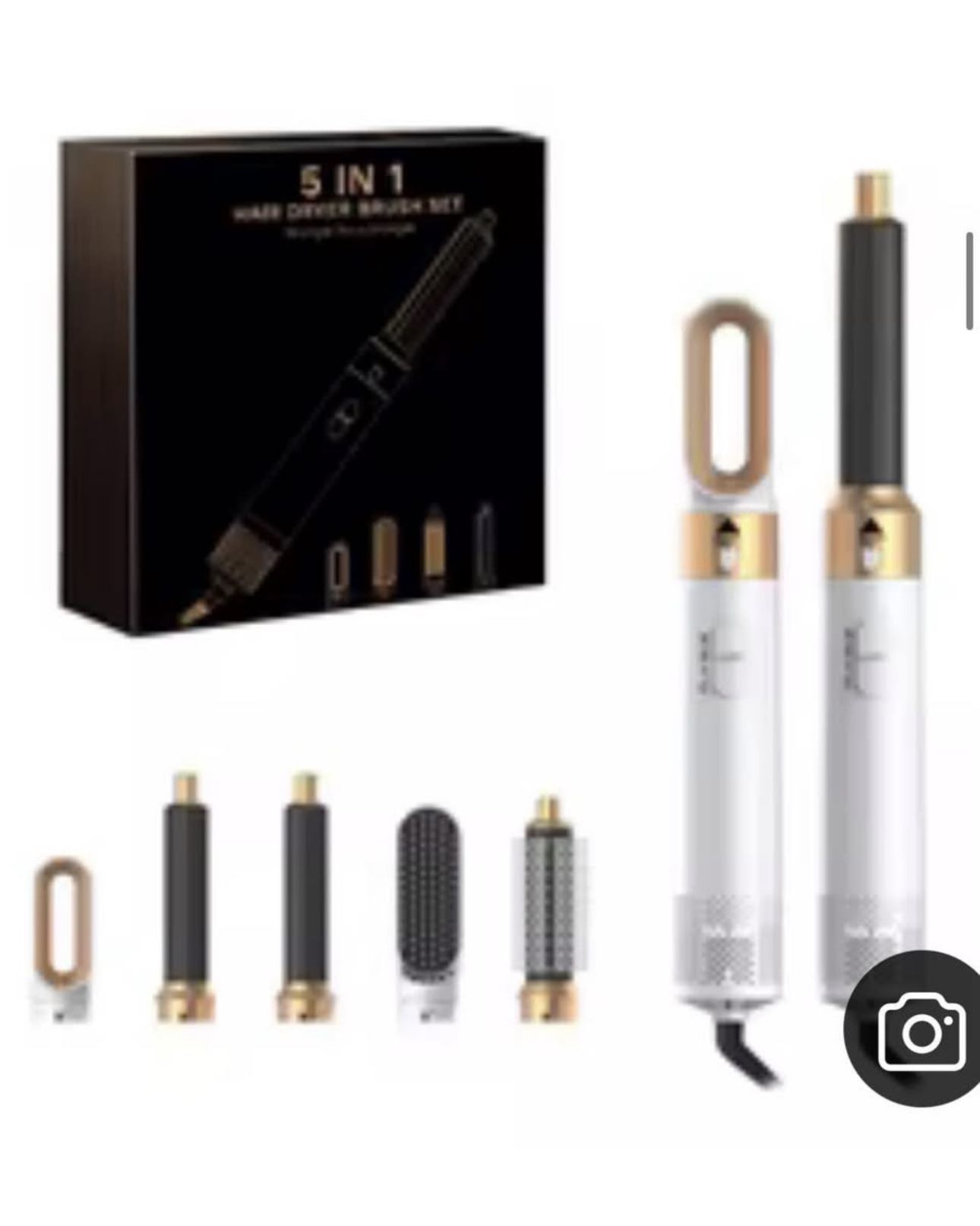 5-in-1 Hair Styler β Auto Curling Wand, Straightener & Multi Styling Tools