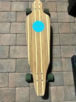Sola Bamboo Longboard Skateboard