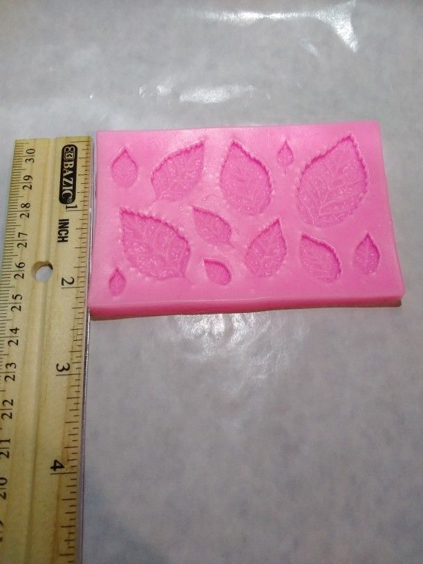 Silicon Mold For Fondant Or Chocolate $6