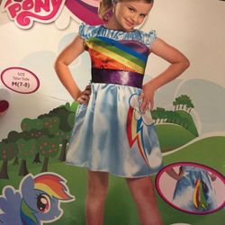 Brand new My Little Pony Halloween Costume (7-8)
