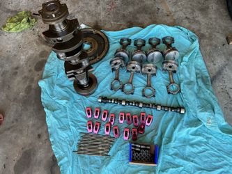 Chevy 283 stroker kit for Chevy 400  CSB plus a set of headers