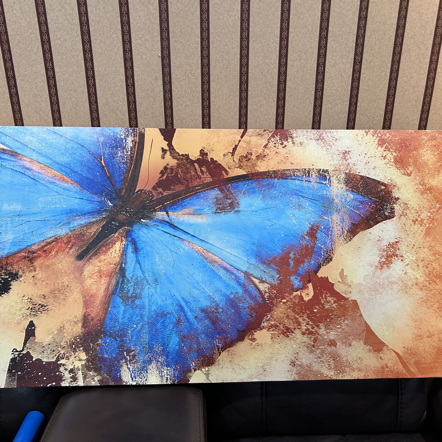 canvas butterfly picture