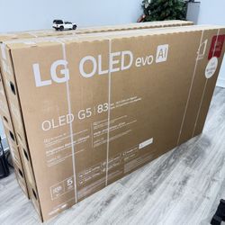 LG 83-Inch G5 Series OLED evo AI 4K UHD Smart webOS TV $2999 or $60 Down! HALF OFF RETAIL! iPhone