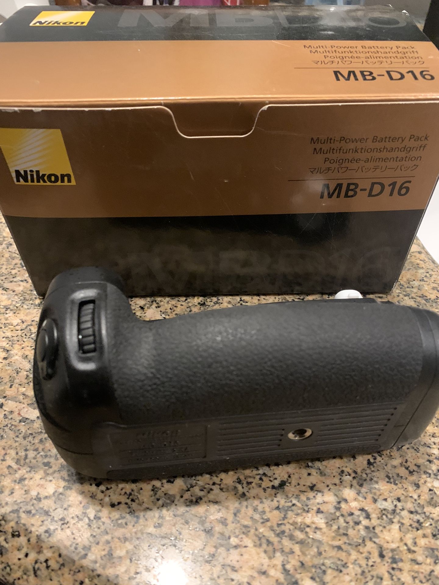 Nikon MB D16 Multi Power Battery Pack For The D750 Digital Nikon MB D16 Multi Power Battery Pack For The D750 Digital