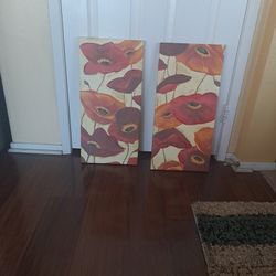 2 Matching Wall Art Pictures