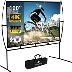 Projector Screen 100”/projector 