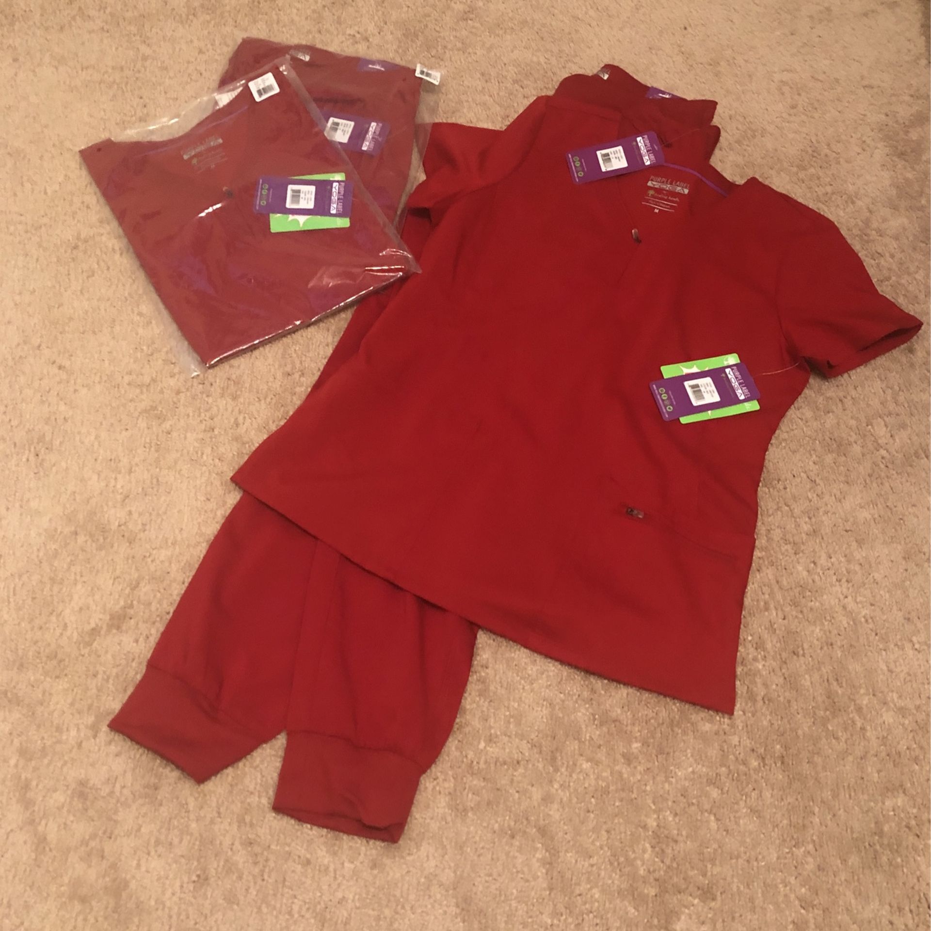 Red Women’s scrub Set