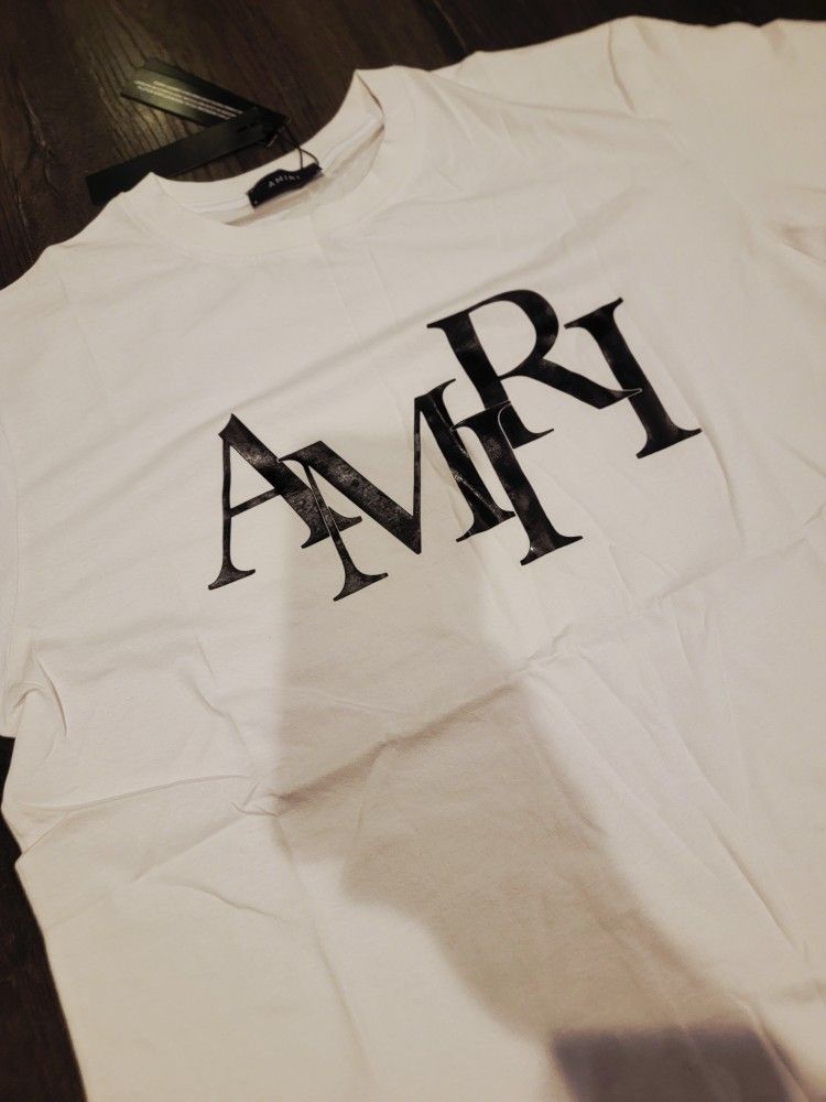 Amiri White Shirt  💥3 For $100  All Sizes 