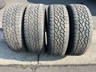 (4) 275/65R20 Goodyear Wrangler