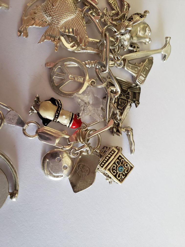 Charm Bracelet with charms