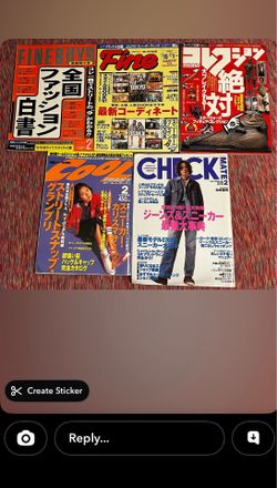 Japanese old magazines vintage (5) All for $40.00