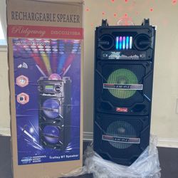 Bluetooth Party Speaker - 4000 Watts - Rechargeable 