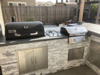 Custome Outside Bbq Area 