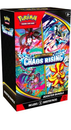 Pokemon TCG ME04 Chaos Rising Booster Bundle Sealed New