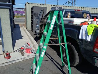 Werner fiberglass ladder