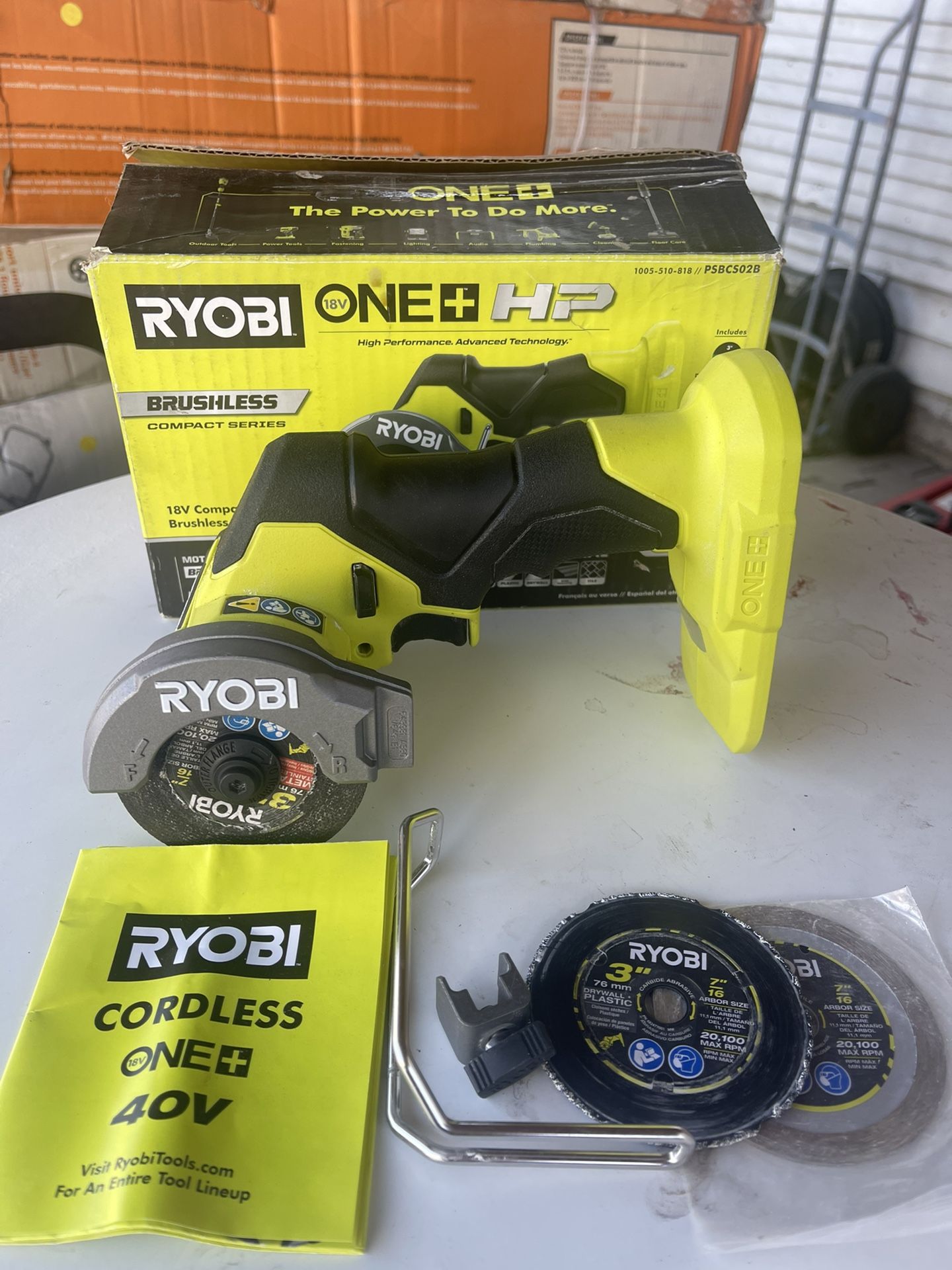 RYOBI ONE+ HP 18V Brushless Cordless Compact Cut Off Tool (Tool Only