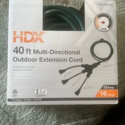 Outdoor Extension Cord 